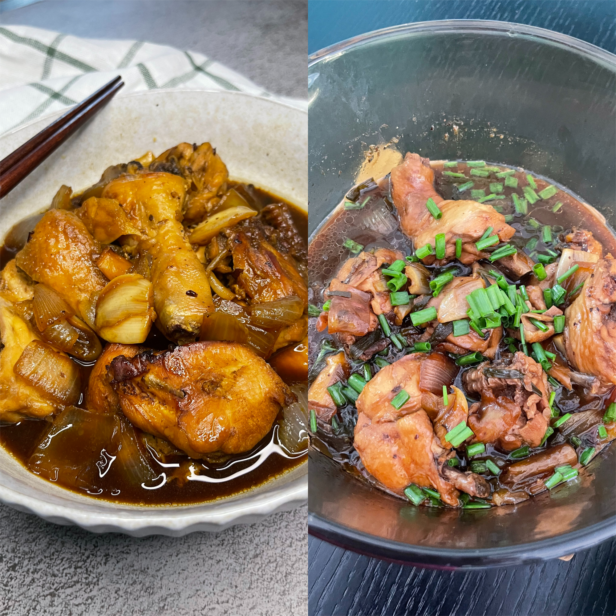 braised chicken